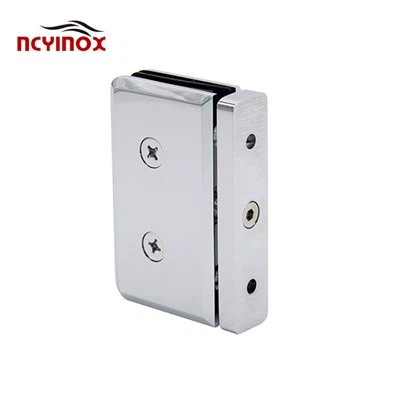Nhà máy bán buôn 90 độ tường đến cửa kính vòi hoa sen cửa bản lề phòng tắm