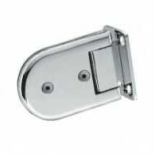 Bản lề vòi hoa sen kính tường thép không gỉ 304 hình bán nguyệt